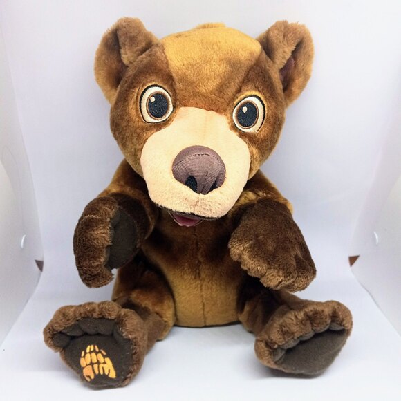 Hasbro Disney Brother Bear Tumble N Laugh Koda Plush - 2003 - Tested & Works - Picture 1 of 6